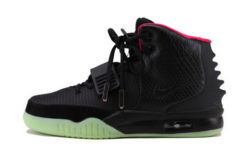 Nike Air Yeezy 2 Mens Size Us7.5 9 10.5 11.5 Black Red Clearance